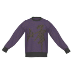 Seimei Hikari Unisex Ceremonial Smoke LE 54 Toyama Kanji Mine Summit Relaxed Fit Sweater