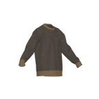 Seimei Hikari Unisex Ceremonial Smoke LE 38 Seigaiha Kanji Rye Flow Relaxed Fit Sweater