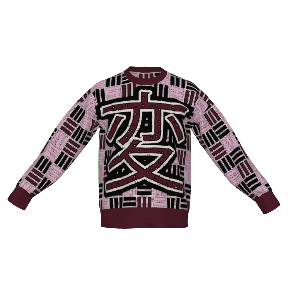 Seimei Hikari Unisex Enso Twilight LE 10 Sangokuzushi Ai Love Relaxed Fit Sweater