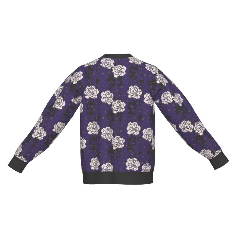 Seimei Hikari Unisex Ceremonial Smoke LE 49 Tsuyu Kanji Kiyoshi Purity Relaxed Fit Sweater