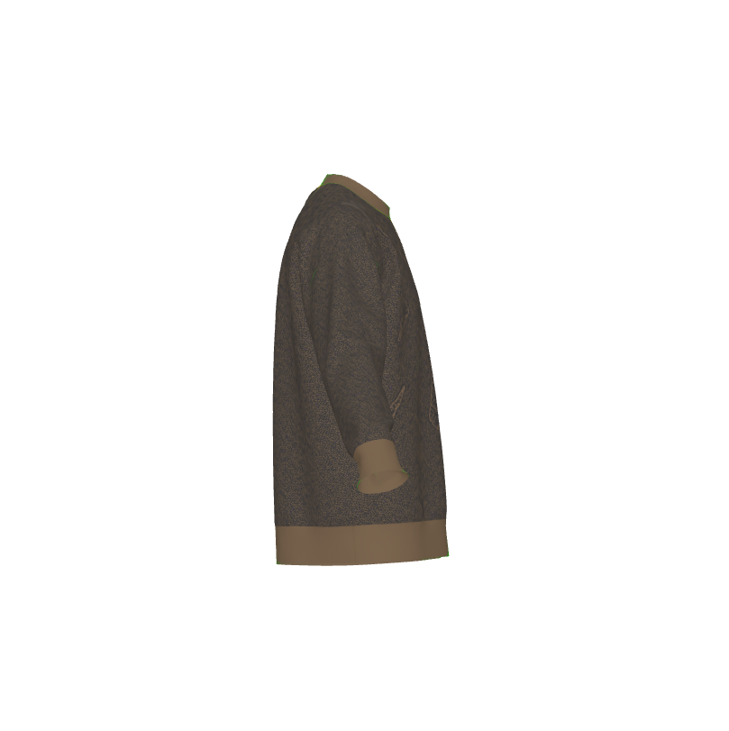 Seimei Hikari Unisex Ceremonial Smoke LE 38 Seigaiha Kanji Rye Flow Relaxed Fit Sweater