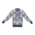 Seimei Hikari Unisex Lunar Reflection LE 02 Seigaiha Kanji Shin Truth Relaxed Fit Sweater