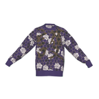 Seimei Hikari Unisex Ceremonial Smoke LE 40 Kikkou Kanji Mamoru Protect Relaxed Fit Sweater