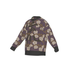 Seimei Hikari Unisex Ceremonial Smoke LE 35 Seigaiha Kanji Rye Flow Relaxed Fit Sweater