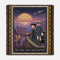 Pacific Heritage Helios Sunset Woven Blanket Tapestry Throw 54" x 60"
