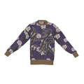 Seimei Hikari Unisex Ceremonial Smoke LE 32 Shippo Kanji En Connection Relaxed Fit Sweater