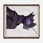 Pacific Heritage Mantis Royal Observer Woven Blanket Tapestry Throw 54" x 60"