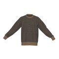Seimei Hikari Unisex Ceremonial Smoke LE 38 Seigaiha Kanji Rye Flow Relaxed Fit Sweater