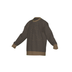 Seimei Hikari Unisex Ceremonial Smoke LE 38 Seigaiha Kanji Rye Flow Relaxed Fit Sweater
