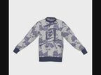 Seimei Hikari Unisex Lunar Reflection LE 02 Seigaiha Kanji Shin Truth Relaxed Fit Sweater