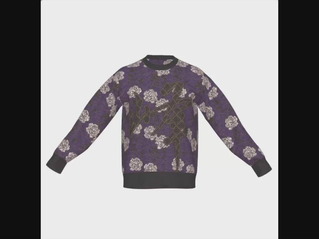 Seimei Hikari Unisex Ceremonial Smoke LE 53 Toyama Kanji Mine Summit Relaxed Fit Sweater