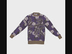 Seimei Hikari Unisex Ceremonial Smoke LE 32 Shippo Kanji En Connection Relaxed Fit Sweater