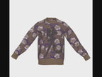 Seimei Hikari Unisex Ceremonial Smoke LE 44 Nami Kanji Arau Wash Clean Relaxed Fit Sweater